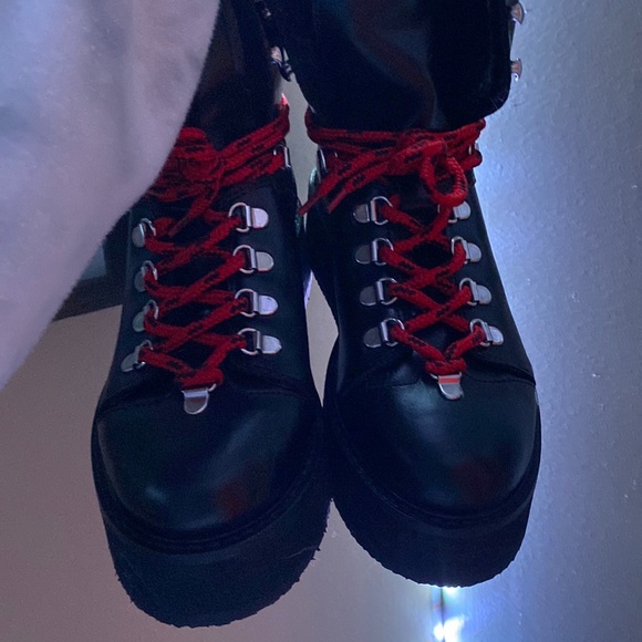 Black Allsaints x Fai Boots - Picture 1 of 5